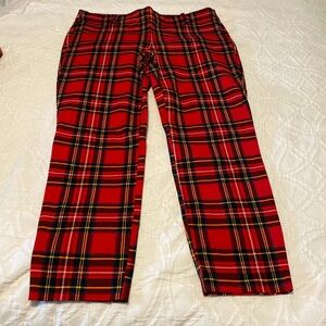 J Crew Factory Winnie plaid pant